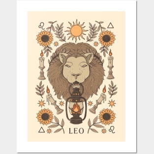 Leo, The Lion Posters and Art